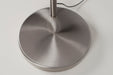 Vloerlamp Metal Bow (new) Metaal Zilver 39x170 cm E27-Vloerlampen-Creating Home