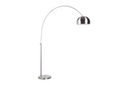 Vloerlamp Metal Bow (new) Metaal Zilver 39x170 cm E27-Vloerlampen-Creating Home
