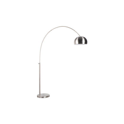 Vloerlamp Metal Bow (new) Metaal Zilver 39x170 cm E27-Vloerlampen-Creating Home