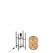 Vloerlamp Naturel Bamboe S 24 cm 24.5x24.5x53 cm-Vloerlampen-J-Line