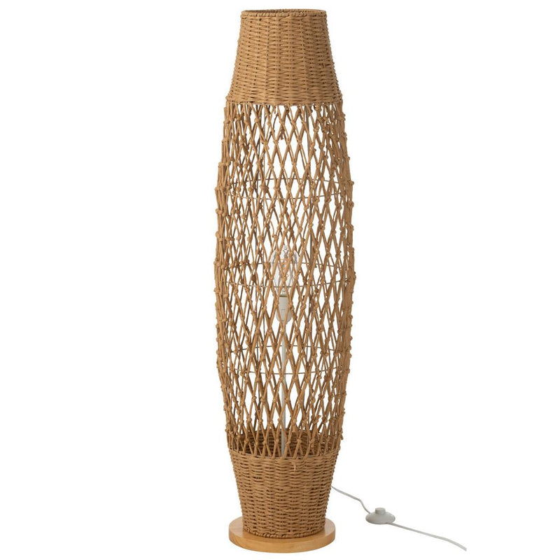 Vloerlamp Naturel Beech hout 32 cm 31x31x119.5 cm-Vloerlampen-J-Line