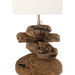 Vloerlamp Naturel Drift hout 41 cm-Vloerlampen-J-Line