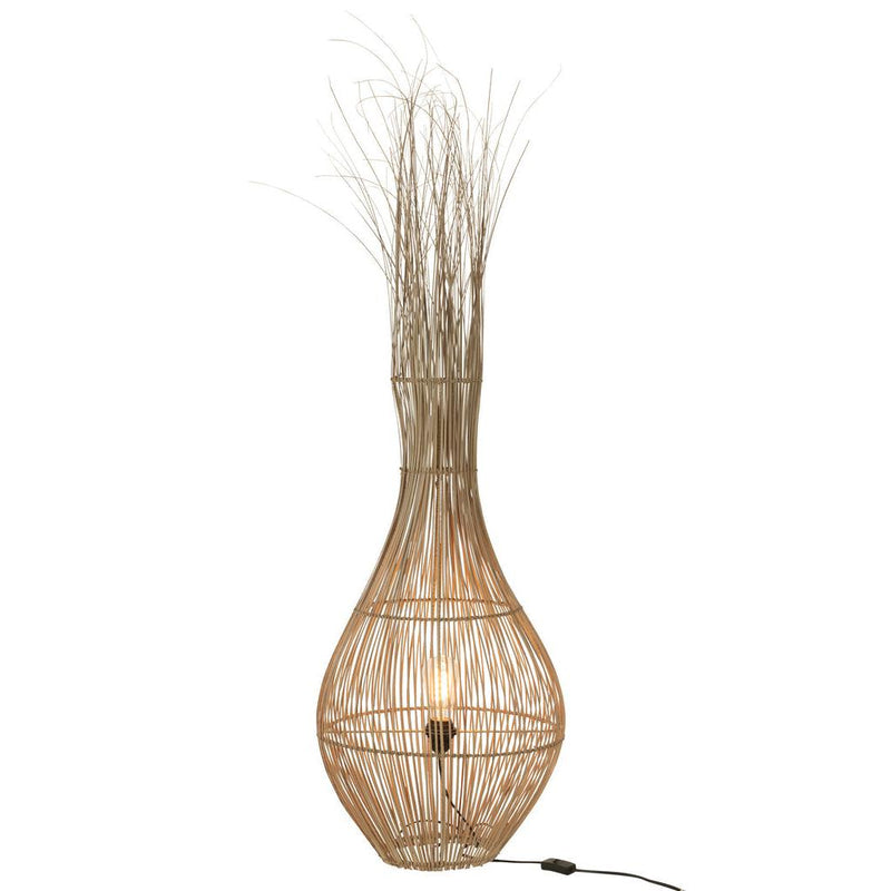 Vloerlamp Naturel Electrical part 36 cm 36x36x120 cm-Vloerlampen-J-Line