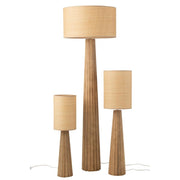 Vloerlamp Naturel Electrical part 48 cm 48x48x157 cm-Vloerlampen-J-Line