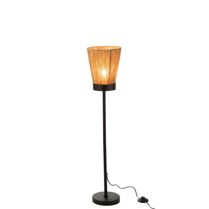 Vloerlamp Naturel Electrical part M 22 cm 22x22x100 cm-Vloerlampen-J-Line