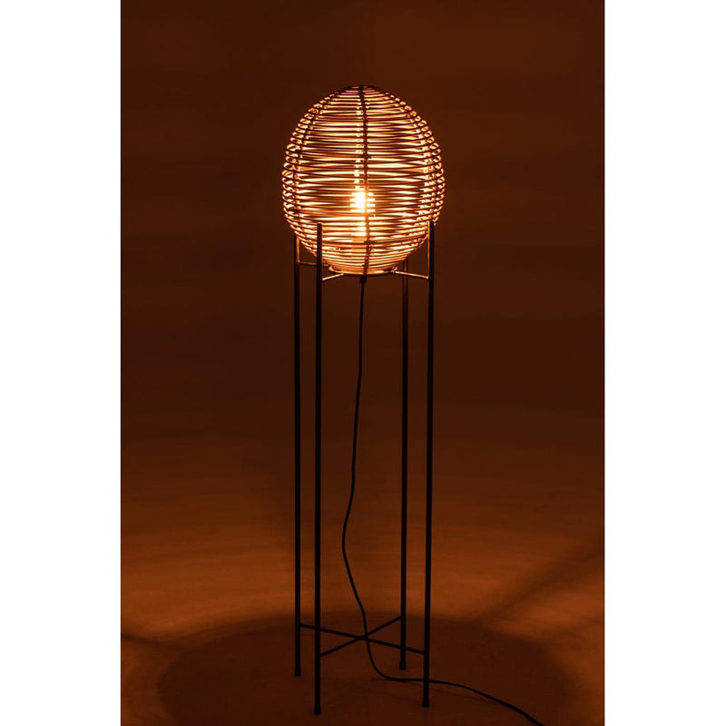 Vloerlamp Naturel Ijzer 32 cm 32x32x120 cm-Vloerlampen-J-Line