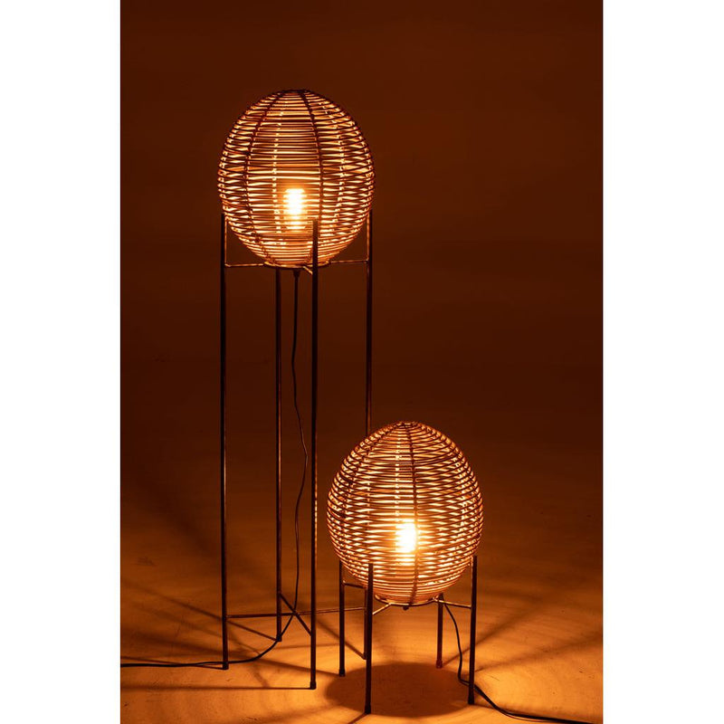 Vloerlamp Naturel Ijzer 32 cm 32x32x120 cm-Vloerlampen-J-Line
