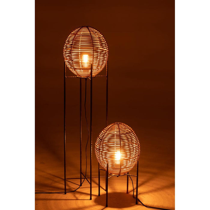 Vloerlamp Naturel Ijzer 32 cm-Vloerlampen-J-Line