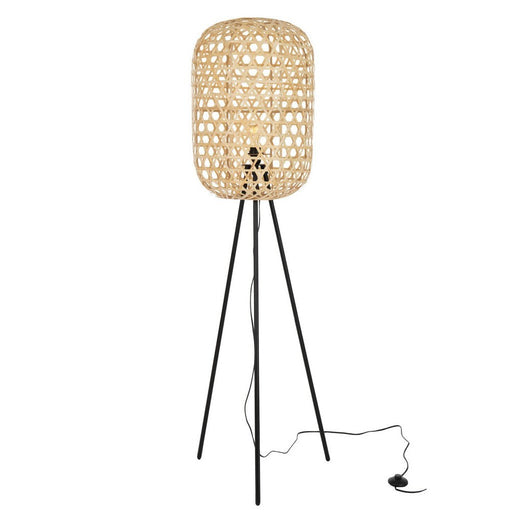 Vloerlamp Naturel Ijzer Rond 42 cm-Vloerlampen-J-Line