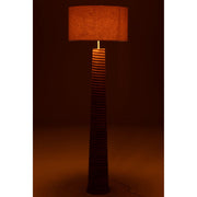 Vloerlamp Naturel Linnen 48 cm 48x48x160 cm-Vloerlampen-J-Line