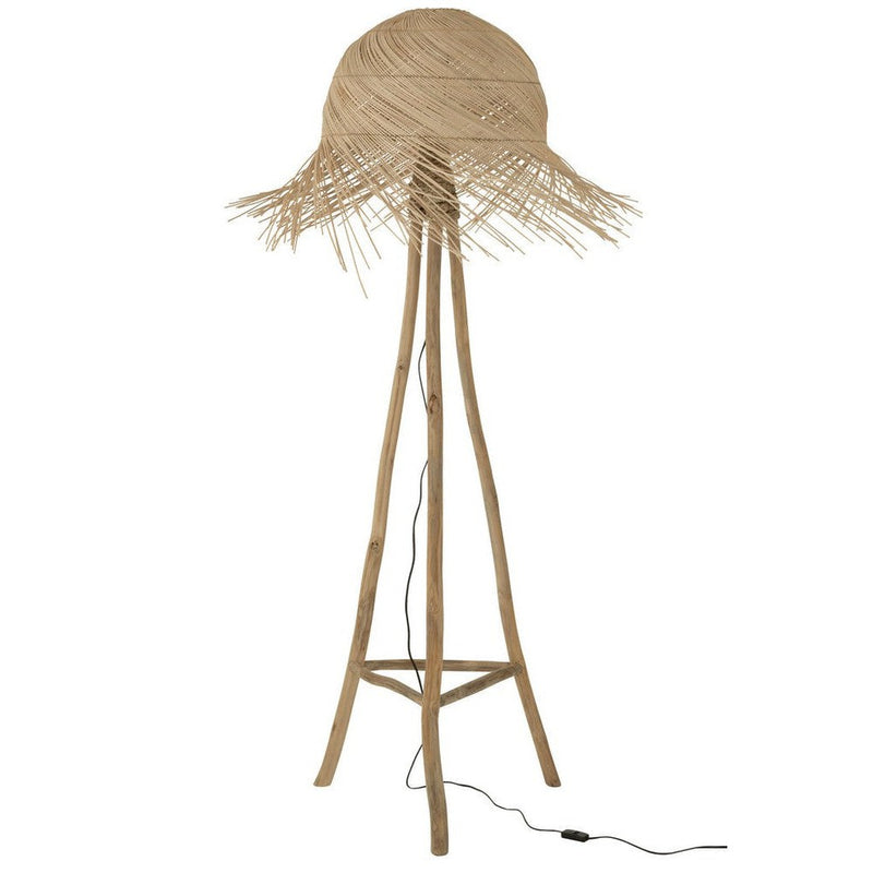 Vloerlamp Naturel Metaal 58 cm 58x58x177 cm-Vloerlampen-J-Line