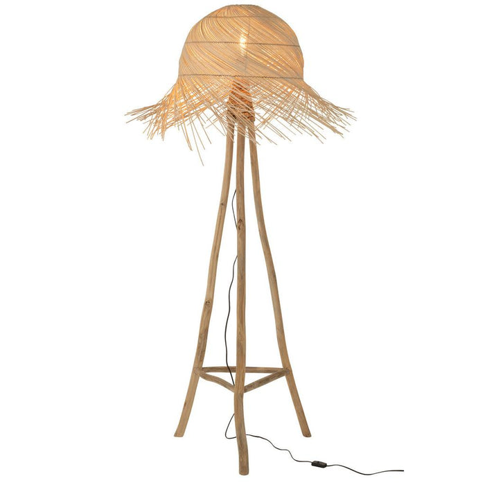 Vloerlamp Naturel Metaal 58 cm-Vloerlampen-J-Line