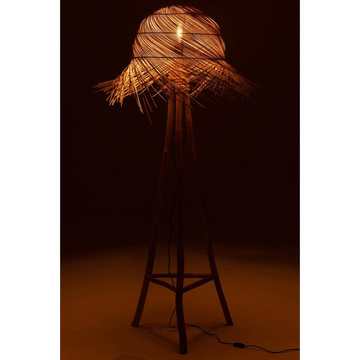 Vloerlamp Naturel Metaal 58 cm-Vloerlampen-J-Line