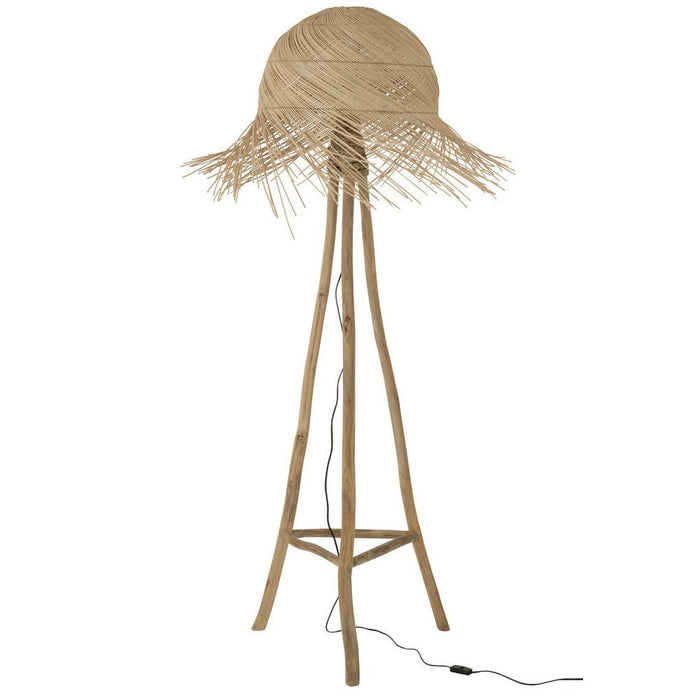 Vloerlamp Naturel Metaal 58 cm-Vloerlampen-J-Line
