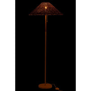 Vloerlamp Naturel Rotan 61 cm 61x61x154 cm-Vloerlampen-J-Line