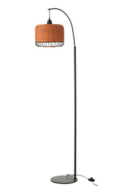 Vloerlamp Oranje Metaal 27 cm 27x56x168 cm-Vloerlampen-J-Line