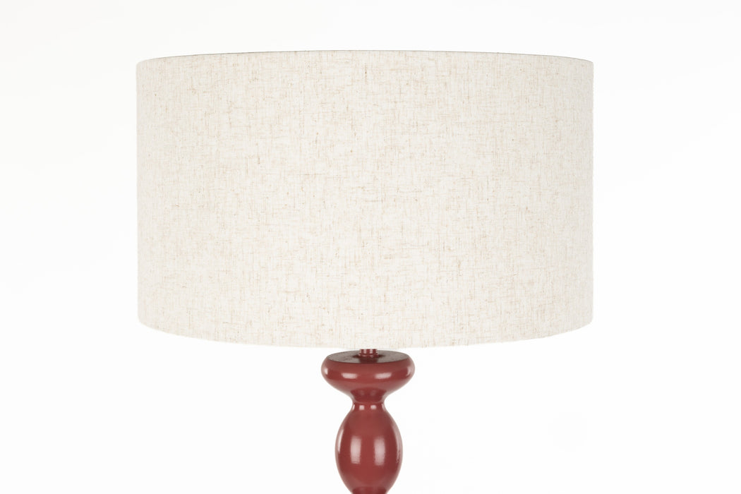 Vloerlamp Pim IJzer Rood – detail 2