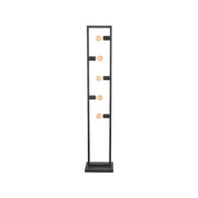 Vloerlamp Quadrato Zwart Metaal - 35x25x160 cm-Vloerlampen-LABEL51