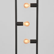 Vloerlamp Quadrato Zwart Metaal - 35x25x160 cm-Vloerlampen-LABEL51