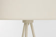 Vloerlamp Susie Metaal Beige 45x45 cm E27-Vloerlampen-Creating Home