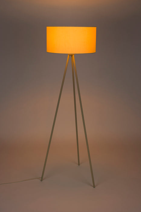 Vloerlamp Susie Metaal Beige 45x45 cm E27-Vloerlampen-Creating Home