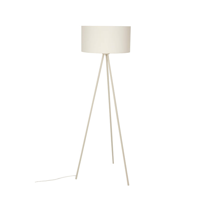 Vloerlamp Susie Metaal Beige 45x45 cm E27-Vloerlampen-Creating Home
