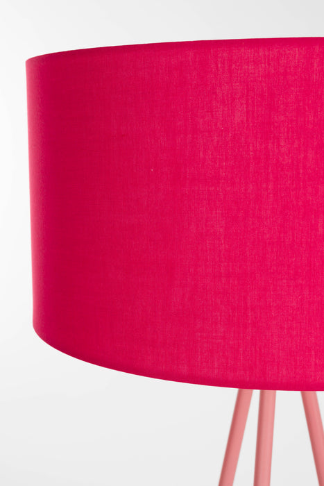 Vloerlamp Susie Metaal Rood 45x45 cm E27-Vloerlampen-Creating Home