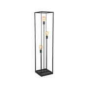 Vloerlamp Tetto Zwart Metaal - 30x30x135 cm-Vloerlampen-LABEL51