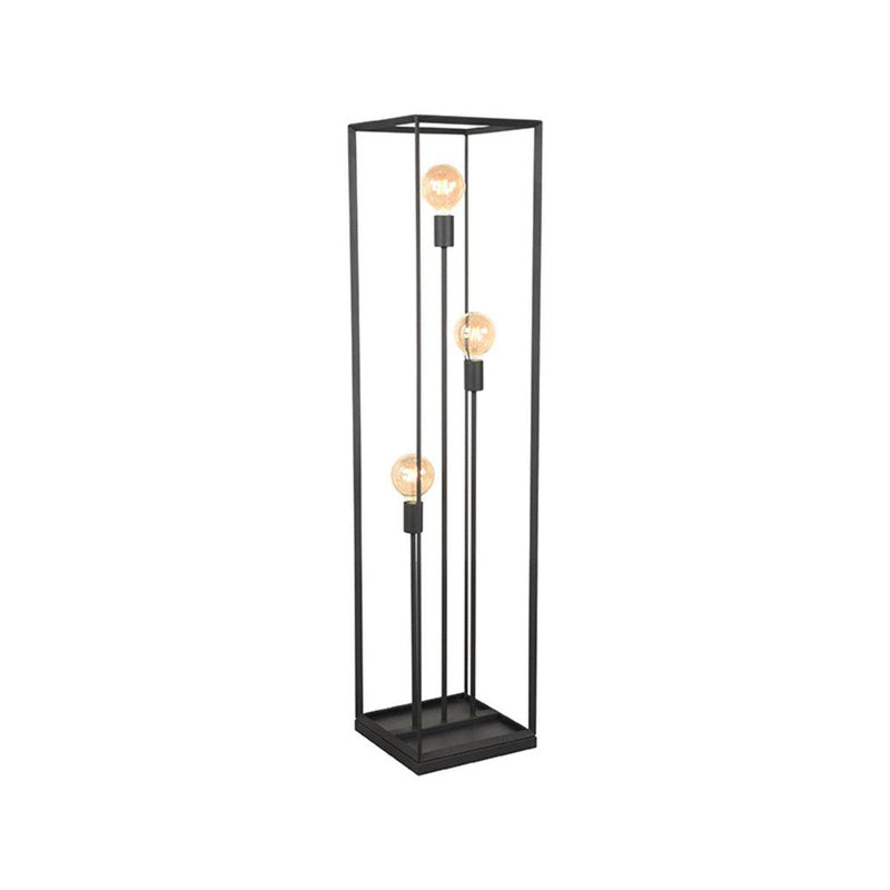 Vloerlamp Tetto Zwart Metaal - 30x30x135 cm-Vloerlampen-LABEL51