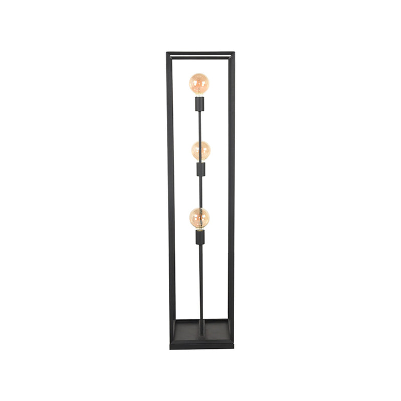 Vloerlamp Tetto Zwart Metaal - 30x30x135 cm-Vloerlampen-LABEL51
