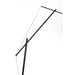 Vloerlamp Tokio Metaal, Cotton,Polyester Zwart 168x50 cm E27