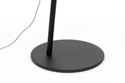 Vloerlamp Tokio Metaal, Cotton,Polyester Zwart 168x50 cm E27-Vloerlampen-Creating Home
