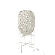 Vloerlamp Wit Bamboe 26 cm 26x26x63 cm-Vloerlampen-J-Line