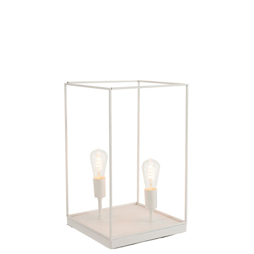 Vloerlamp Wit Ijzer Rechthoekig 30 cm 30.5x30.5x51 cm-Vloerlampen-J-Line