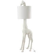 Vloerlamp Wit Polyester 34 cm 33.5x53x179 cm-Vloerlampen-J-Line