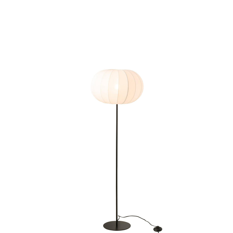 Vloerlamp Wit Polyester S 40 cm 40x40x125 cm-Vloerlampen-J-Line