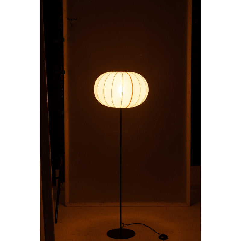 Vloerlamp Wit Polyester S 40 cm 40x40x125 cm-Vloerlampen-J-Line