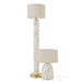 Vloerlamp Wit Shell 47 cm 47x47x156.2 cm-Vloerlampen-J-Line