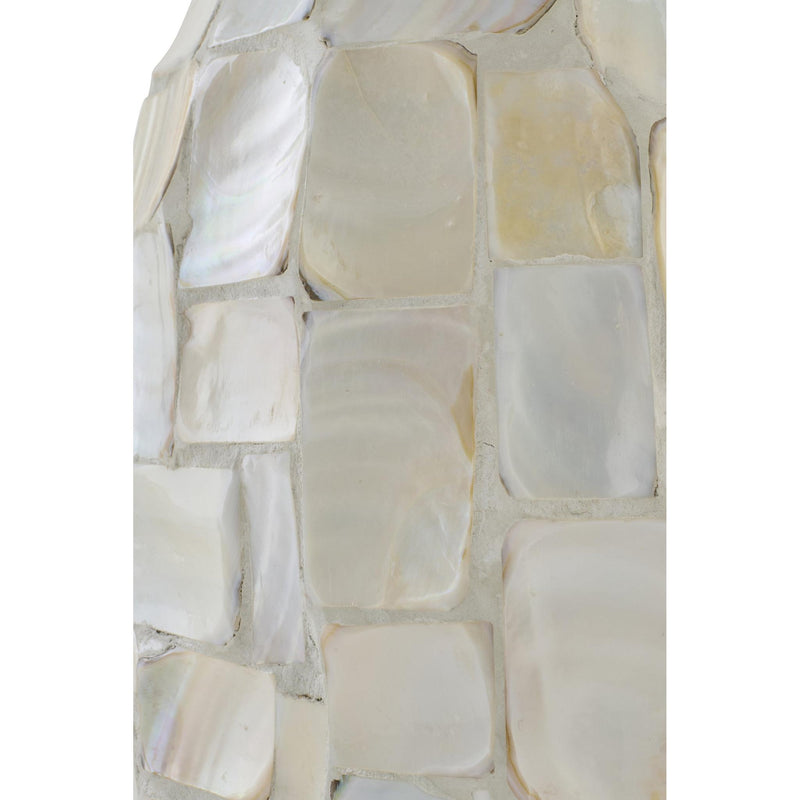 Vloerlamp Wit Shell 47 cm 47x47x156.2 cm-Vloerlampen-J-Line