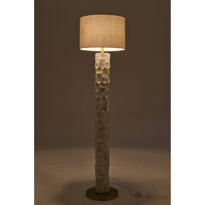 Vloerlamp Wit Shell 47 cm-Vloerlampen-J-Line