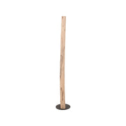Vloerlamp Woody Naturel Hout - 25x25x150 cm-Vloerlampen-LABEL51