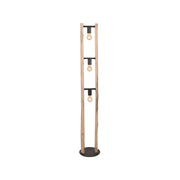 Vloerlamp Woody Naturel Hout - 25x25x150 cm-Vloerlampen-LABEL51