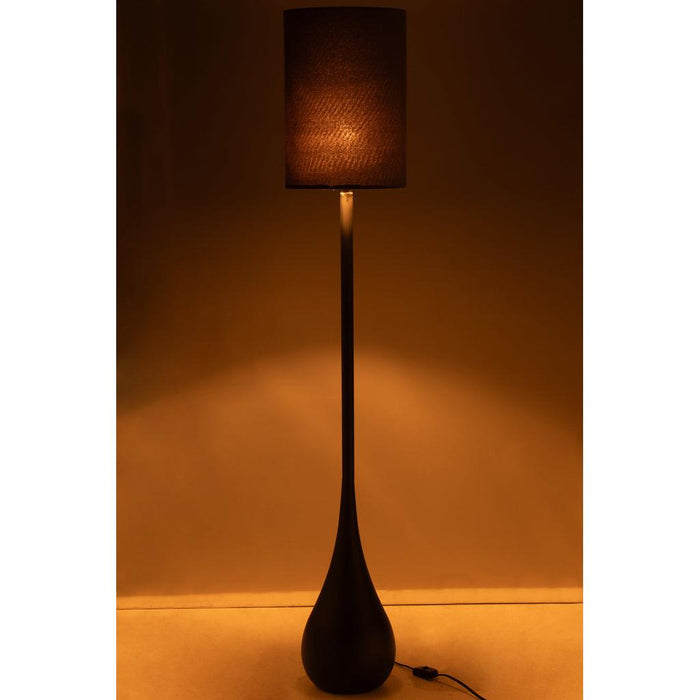 Vloerlamp Zwart Cloth L 25 cm-Vloerlampen-J-Line