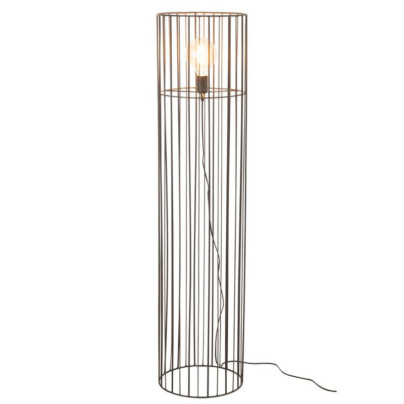 Vloerlamp Zwart Electrical part Rond 14 cm 13.75x13.75x59 cm-Vloerlampen-J-Line