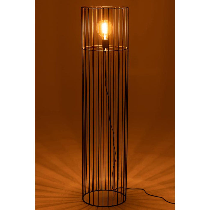 Vloerlamp Zwart Electrical part Rond 14 cm-Vloerlampen-J-Line