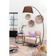 Vloerlamp Zwart Ijzer 56 cm 56x106x188 cm-Vloerlampen-J-Line