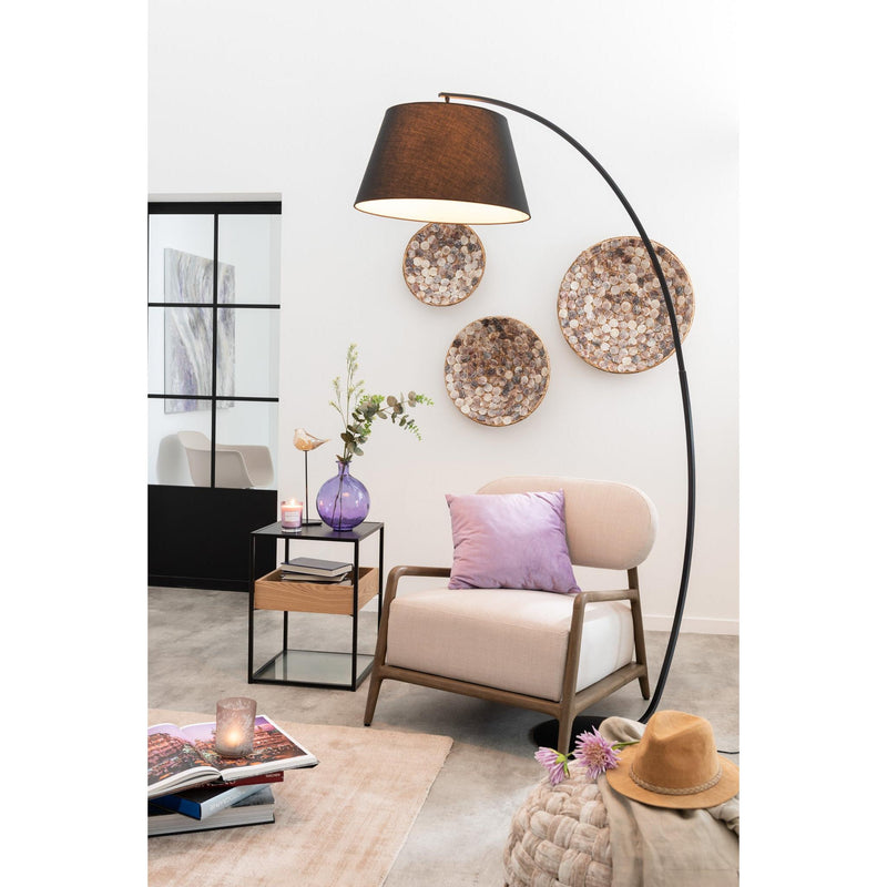 Vloerlamp Zwart Ijzer 56 cm 56x106x188 cm-Vloerlampen-J-Line