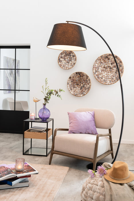Vloerlamp Zwart Ijzer 56 cm-Vloerlampen-J-Line