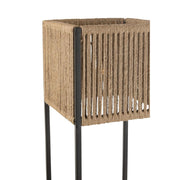 Vloerlamp Zwart Ijzer Vierkant 32 cm 31.5x32x133.5 cm-Vloerlampen-J-Line