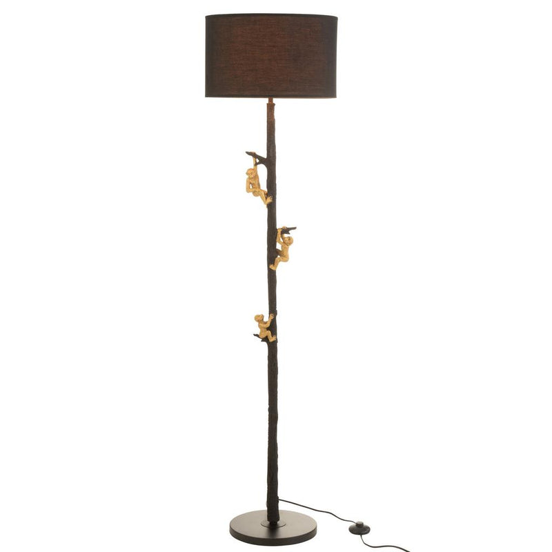 Vloerlamp Zwart Metaal 37 cm 37x37x164.5 cm-Tafellampen-J-Line